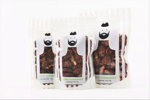 Small, Medium and Large Pack of Caramelized Pecans