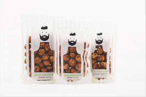 Small, Medium and Large Pack of Caramelized Macadamias